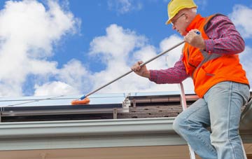 Bettws Gwerfil Goch soft wash roof cleaning